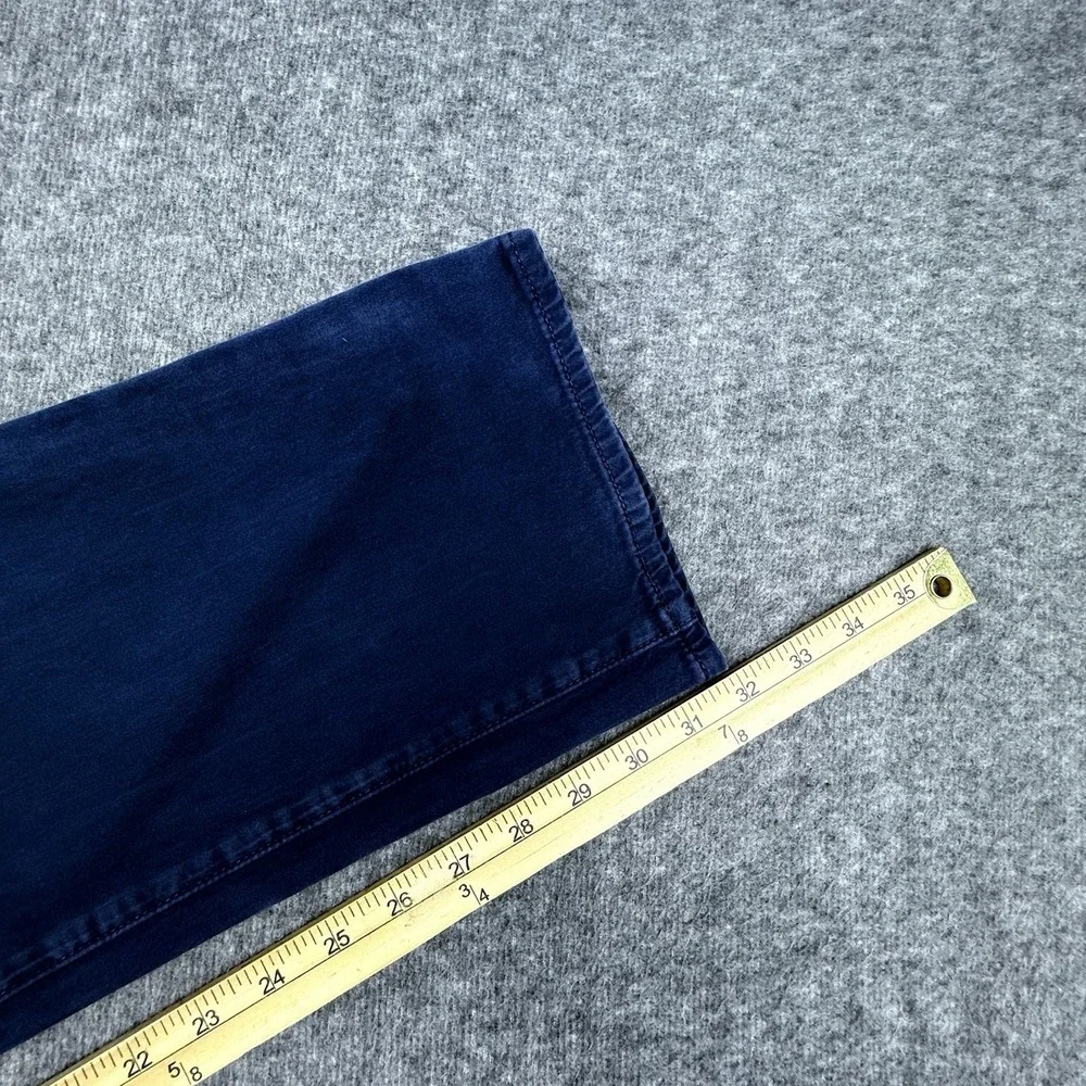 AG Adriano Goldschmied Pants The Graduate Men 33 x 32 Blue Sueded Tailored‎ Leg